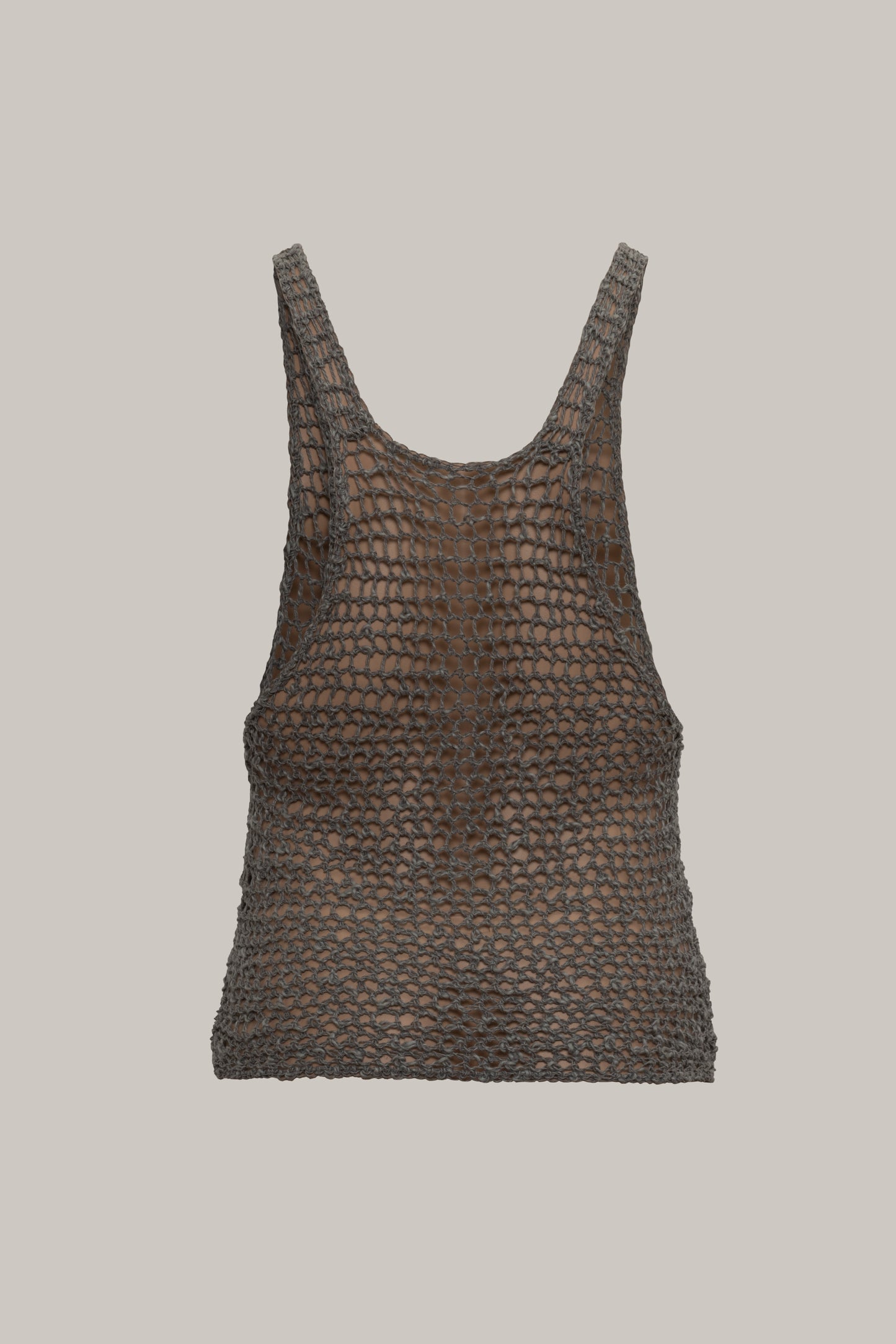 Men's Crochet Tank Top "Charming Chain"