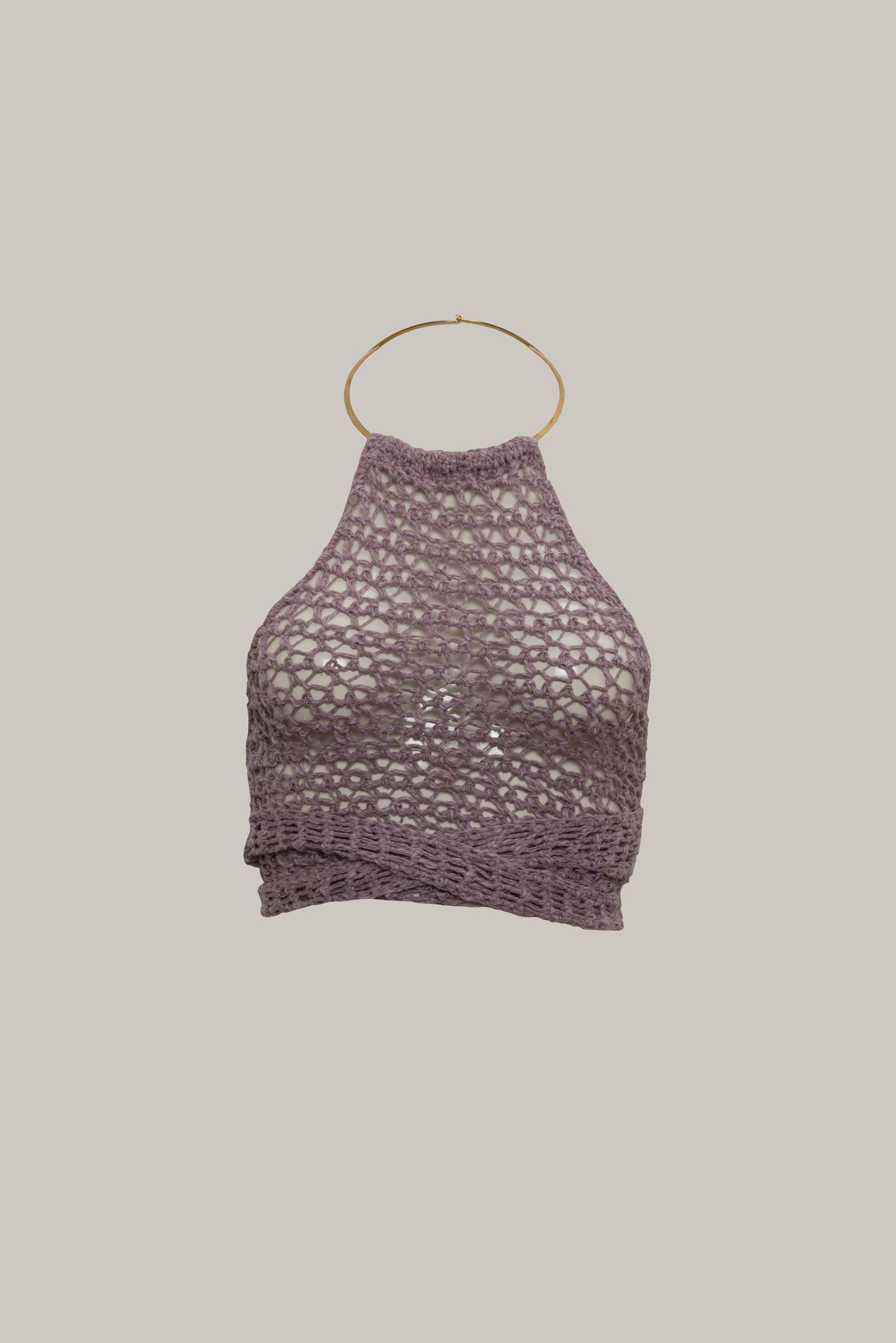 Häkeltop mit Choker "Eve"