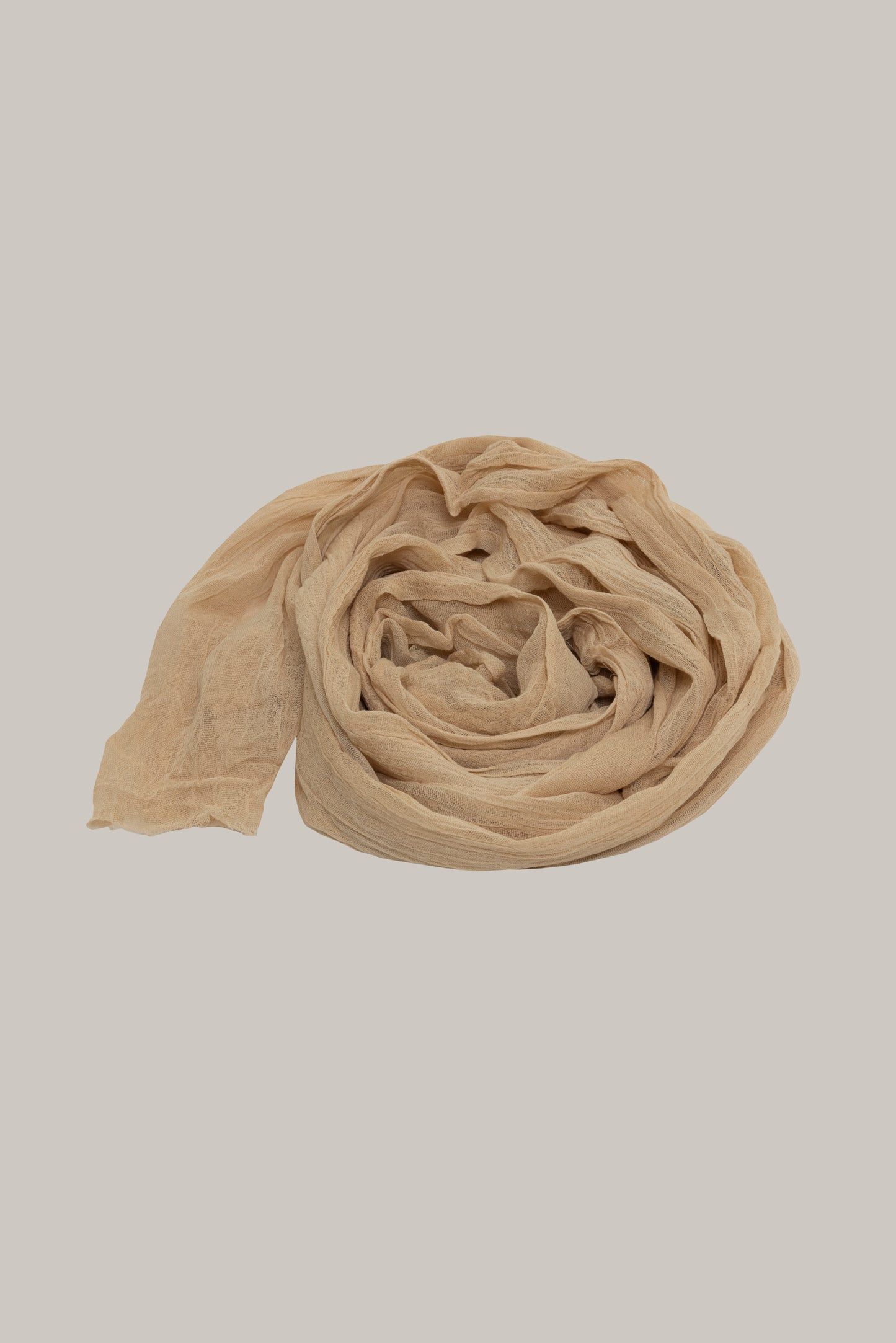 Cotton Scarf "Papyrus Poetry"