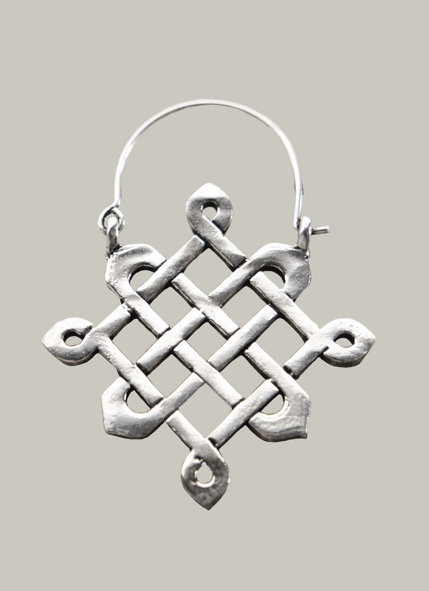 Messingohrringe "Celtic Knot"